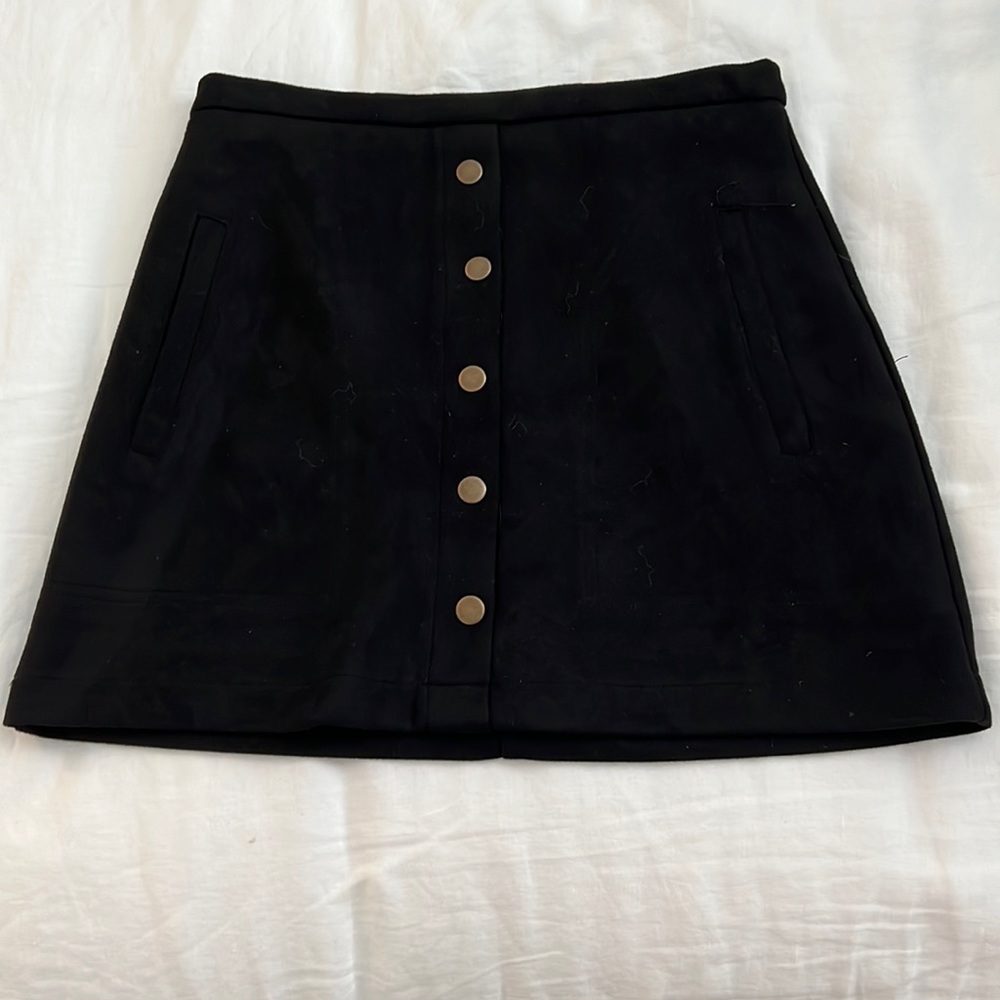 Crush Velvet Skirt